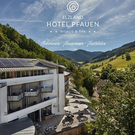 Elzland Hotel Pfauen Wellness & Spa Elzach Eksteriør bilde